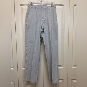 Izod Boy’s  Blue and White Striped Chinos